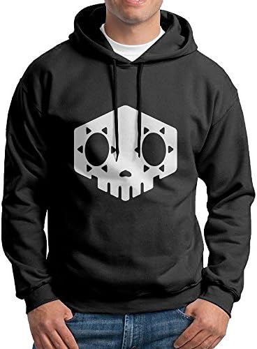 Sombra Overwatch Sports Hoodie Sweatshirt Man's Black - Black -