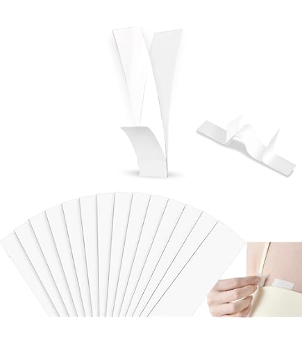 72 Nastri Biadesivi Per Corpo Hijab E Vestiti: Trasparenti, 85x12 Mm, In Silicone, Per Reggiseni, Abiti, Matrimoni, Feste
