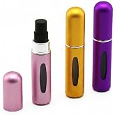 SUWORS 3&rsquo;l&uuml; Mini Sprey Parf&uuml;m Şişesi 5 ML &ndash; &Ccedil;anta Boy Taşınabilir Dolum Şişesi &ndash; Seyahat Tipi Refillable Parf&uuml;m Kabı &ndash; U&ccedil;ak v