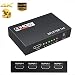 Produktbild Ocamo Full HD 1080p HDMI Splitter 1 in 4 Out HDMI Splitter mit AC Adapter unterstützt 3D U.s. Regulations