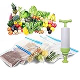Ambién se pueden usar para el almacenamiento en congelador de alimentos sólidos o semisólidos, conservación al vacío, marinado al vacío y almacenamiento de artículos (como cámaras, lentes, cosméticos, etc.).