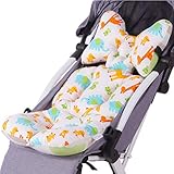Bietet ideale Unterstützung für Babys, die in Autositzen, Kinderwagen, Bouncer-Sitzen und Babyschaukeln sitzen.