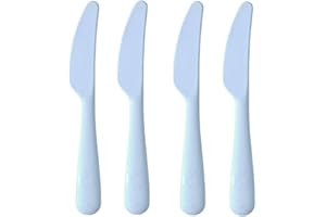 CARIBOU LIVING Children Kids Baby Toddler Blue Cutlery Knife Set Kalas Replacements Colour Choice 4pcs Knife BPA Free