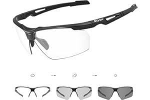 SCVCN Fotocromatici Occhiali Da Ciclismo Sportivi Donne Uomini MTB Trasparenti Bicicletta UV400 S86