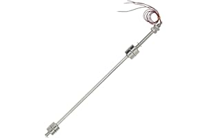 OTOMATICO 0~220v m10 galleggiante inox sensore livello acqua serbatoio liquidi per cisterna acquario piscine 100 150 200 250 300 400 500 600 700 800 900mm (300mm)