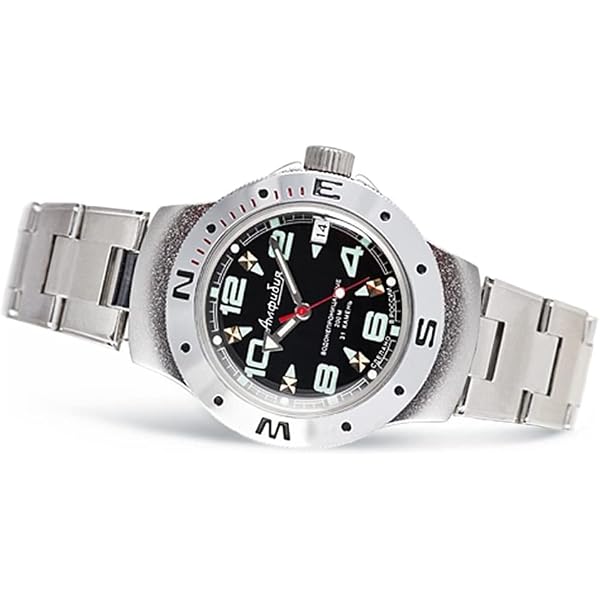 Strela VOSTOK Wostok Boctok Montre de plongée militaire 24 heures 200 m
