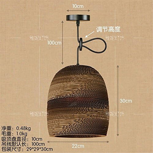 Xky929 The Nordic Modern Led Retro Tea House Hotel Bar Coffee Shop Fat Tong Restaurant Mosaic Cellular Raw To Single Head Lights
