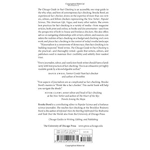 The Chicago Guide to Fact-Checking