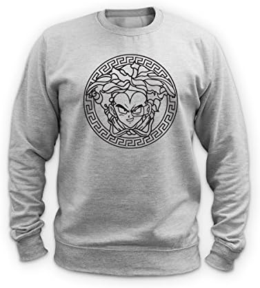 VEGETA VERSACE - SWEATSHIRT - HEATHER GREY - L