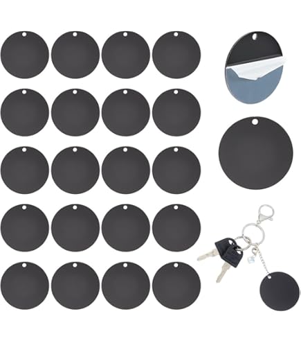 120 Stuks Acryl Sleutelhangers, Ronde Meerkleurige Kwasten, Doe-het
