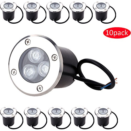 Lixada 3W LED Boden lampe Burie Light Garten licht Hof Lampe Spot Landschaft Licht IP67 wasserdicht AC 85-265V