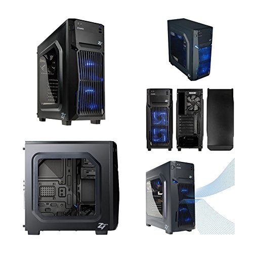 Sedatech Casual Gaming PC Intel i7-7700 4x 3.60GHz (max 4.2Ghz), Geforce GT 730, 8 GB RAM 1 2133Mhz, 1 TB HDD, USB 3.0, Full HD 1080p, DirectX 11, 80+ Netzteil. Rechner mit Windows 10 64 Bit - 2