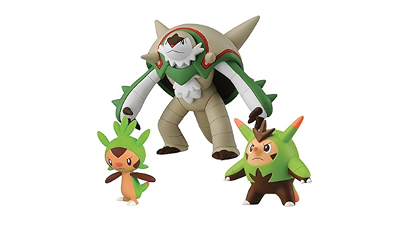 Pokemon Pack Evolution Chespin Battle Pose Quilladin Chesnaught Bizak 30698538 Amazon Co Uk Toys Games