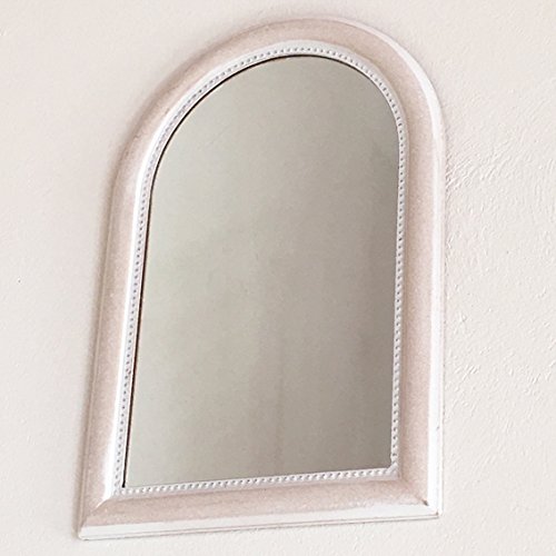 Wandspiegel COURBE 3 Farben 53 x 36 Shabby Vintage Nostalgie Landhaus (shabby rose) - 2