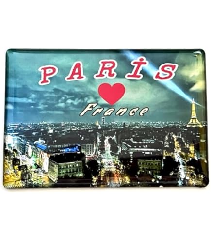 Magnete Frigorifero Torre Eiffel 3D - Souvenir Parigi In Resina, 8x7cm