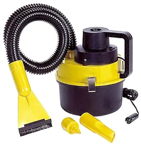 Car Vacuum - PYXBE Powerful Portable & High Power 12V White Car Handheld Vacuum Cleaner for Car and Home Wet and Dry Car Vacuum Cleaner Multipurpose Vaccum Cleaner (Car Vacuums_Yellow) (Car Vacuums)