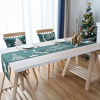 ruspepa red sackleinen tischlaufer red merry christmas tischlaufer fur rustikale hochzeiten dekorationen und kunsthandwerk 28 x 270 cm tischlaufer kuche haushalt wohnen dolcicafe co uk