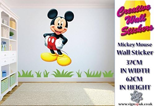 Mickey Mouse wall sticker Childrens Bedroom wall mural decal large