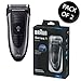 2x Braun 190S Series 1 Men's Washable Smart Foil Electric Trimmer Shaver - Black
