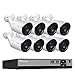 Produktbild Techage HD H.265 4.0MP POE Überwachungskamera CCTV-System, IP-Kamera Outdoor Tag/Nacht-Ansicht Surveillance Kit (4.0MP-BT609A-8CH)