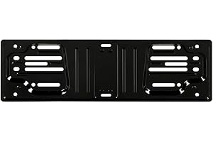 Lampa 19922 Porta Targa Anteriore in Acciaio - Nero