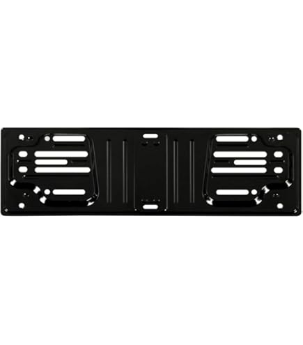 Portatarga Posteriore LAMPA Per SUV - Universale In Acciaio, Colore Nero - Foto 8