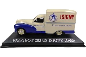 OPO 10 - Voiture 1/43 Compatible avec Peugeot 203 U8 Isigny - 1953 - RBA63