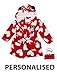 Personalised Embroidered with name on back, Disney Minnie Mouse Bath Robe, House Coat, Dressing Gown 6-7