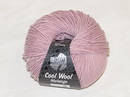 Lana Grossa Cool Wool Melange superfein Wolle Merino extra fein (134 - Rosa)