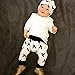WangsAura Baby Boys Girls Long Sleeve T-shirt and Pigeons Pants Outfit with Hat