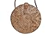 Produktbild BALI BOHEME Runde Rattan Wicker Tasche gewebt geflochtenes Stroh echtes Leder - Qualität Made in Bali - Schulter Frau Tasche oder Schultergurt Größe 20cm - Black Friday Weihnachten