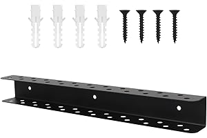 Ruaizel Screwdriver Organizer Wall Mounted, Metal Screwdriver Holder, Screwdriver Rack for Garage, Workshop, Workbench, Tool Chest Cart (Tybe 3)