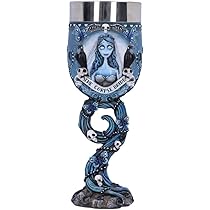 Nemesis Now Ornamento Da Appendere Emily - La Sposa Cadavere - Licenza Ufficiale, Resina Dipinta A Mano, 8,5 Cm, Colore Blu Pallido