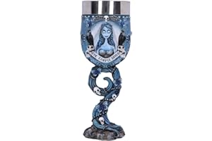 Nemesis Now Copa Oficial de la Novia cadáver, 20,6 cm, Resina y Acero Inoxidable, Producto Oficial de Corpse Bride Merchandise, Emily The Corpse Bride, Fundido en la Mejor Resina, Inserto de Acero