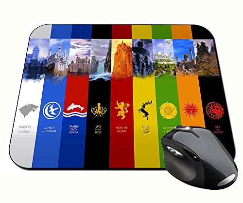 Juego De Tronos Casas Game Of Thrones Houses A Alfombrilla Mousepad PC