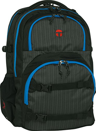 Preisvergleich Produktbild Take It Easy Schulrucksack OSLO-FLEX Tweed 491001 schwarz