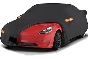 Big Ant Funda de coche para Tesla Model Y, 100 % impermeable, protección contra rayos UV, lluvia y polvo, lona para Tesla Model Y
