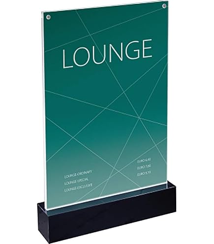 Portadepliant Da Parete Trasparente A4 - Set 2 Pezzi Per Fiere, Negozi, Uffici - Foto 9