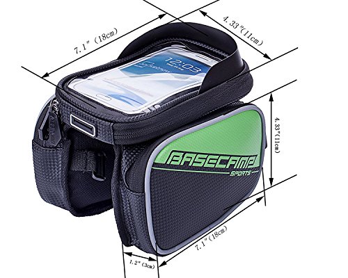 Rmine Fahrradtasche Handy Rahmentasche für Smartphone bis zu 6,0 Zoll - 4