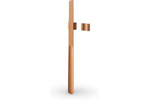 ATEAZE Magnetischer Schuhlöffel aus Holz mit Wandhalterung | Wandmontage (Buche, 55 cm)