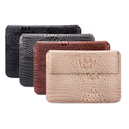 Apple iPad Air 2 Case | Samsung Galaxy Tab S3 und S2 9.7 Tasche | passend für 8.0 bis 10.1 Zoll Tablets | Croc Optik champagner | iCues Piquante Etui | weitere Leder-Imitat – und Farbvarianten verfügbar | universelle Schutz-Hülle mit Geschenk-Box - 8