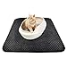 Produktbild ZJY Katzenverriegung Mat Litter Trapper von Jumbo Size 30"X 24", Honeycomb Double-Layer Design Waterproof Urine Proof Material, Easy Clean and Floor Carpet Protection