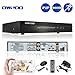 Price comparison product image OWSOO 4CH CCTV DVR 960H Full D1 H.264 4 Channel Digital Video Recorder P2P Network Security Phone Control HDMI VGA Out Motion Detection Email Alarm for Surveillance Camera With Remote