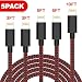 Produktbild TNSO Phone Ladekabel, 5Pack [3/3/6/6/10 FT] Nylon Phone Kabel [MFi Zertifiziert] für iPhone XS/XS MAX/XR/8/8 plus/7/7 plus, iPad Air