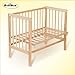 FabiMax Emily Baby Max Nature Foldaway Cot with Mattress