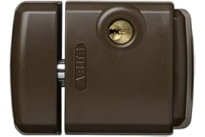 Abus Fts3003 Serratura con Blocco, Blocco per Finestre con Apertura Verso L'Interno, Serratura Multipla, Livello di Sicurezza: 5, 28410, Marrone
