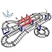 Produktbild fomccu Vielzahl Elektro Schiene Racing Car Puzzle Spielzeug DIY montiert Track Auto Set Für Kinder Jungen Geschenk