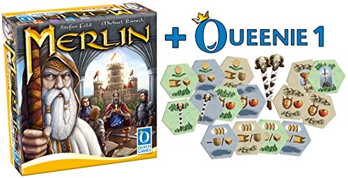 Preisvergleich Produktbild Queen Games 20211 - Merlin + 1. Erweiterung: Die Schätze des Umlandes