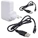 Produktbild Netzstecker mit 4 USB-Eingängen (EU) + 2 Micro USB Kabel zum Aufladen Ihres Druckers Kodak Mini 2 Instant Photo Printer sowie weiteren USB fähigen Geräten