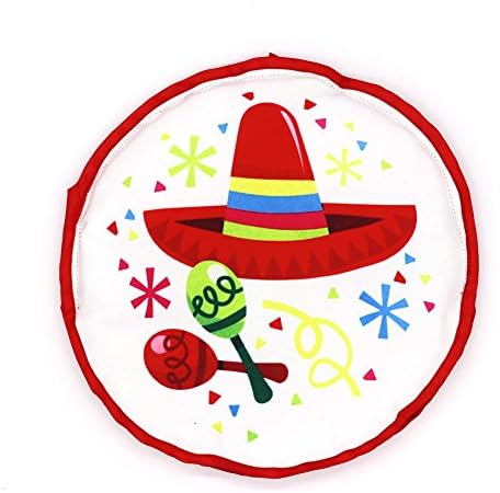 Tortilla Warmer 10.5"-Insulated Fabric Pouch - Keeps warm for 1 hour (1, color5)